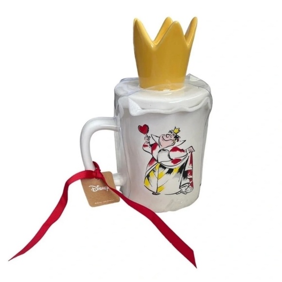 Rae Dunn Disney Oueen Of Hearts Mug Topper - Picture 7 of 9